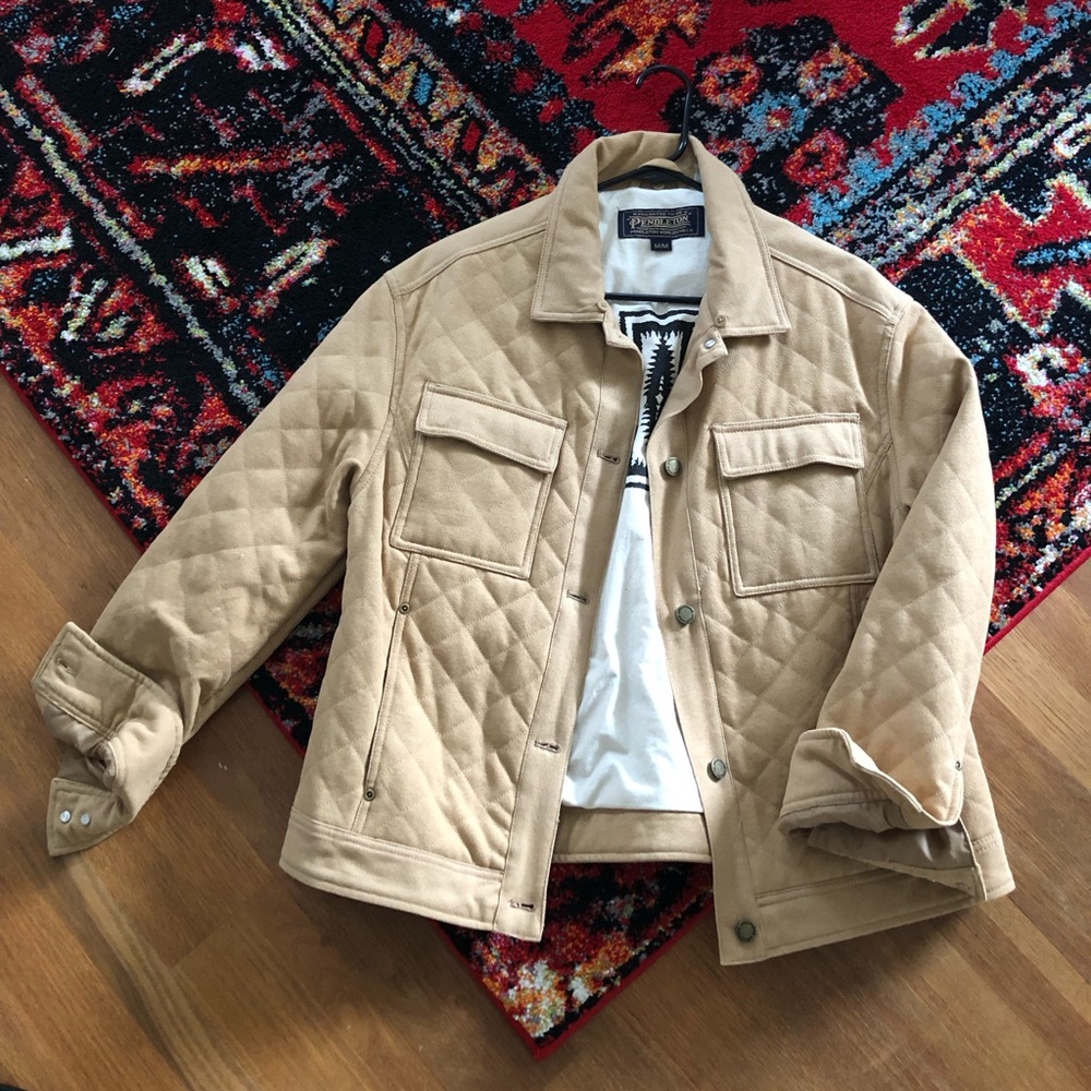 Quilted Tan Jacket